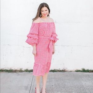 Women's Pick Up Sleeve Bardot Dress, Who What Wear